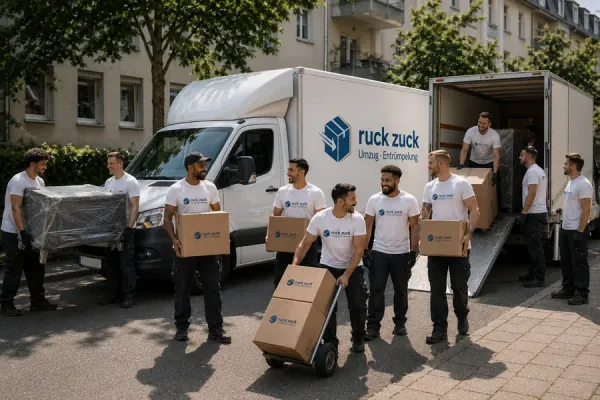 Firmenumzug – Ruck Zuck Umzug, eigenes Team