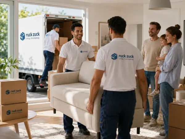 Privatumzug – Ruck Zuck Umzug, eigenes Team