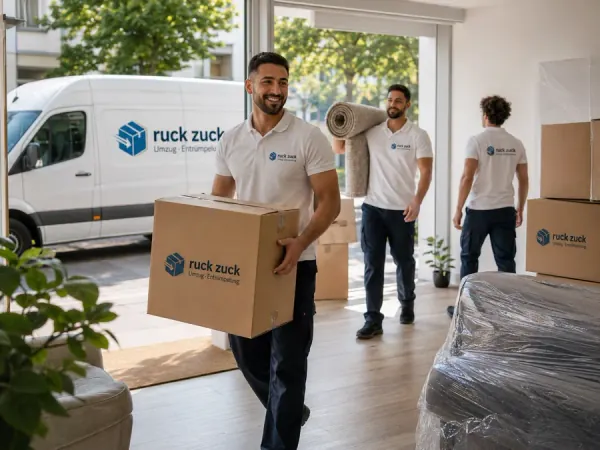 Schnellumzug – Ruck Zuck Umzug, eigenes Team