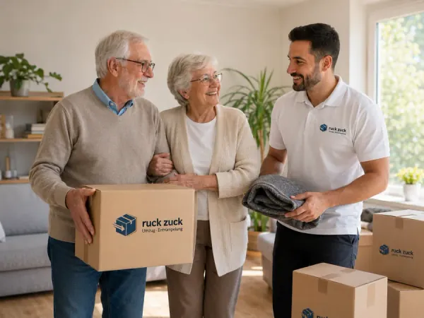 Seniorenumzug – Ruck Zuck Umzug, eigenes Team